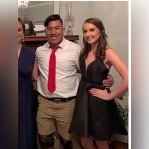 Jovani Black Homecoming Dress